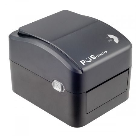 Принтер этикеток POScenter PC-100 UE (прямая термопечать, ширина ленты в диапазоне 1"- 4", USB+Ethernet) черный